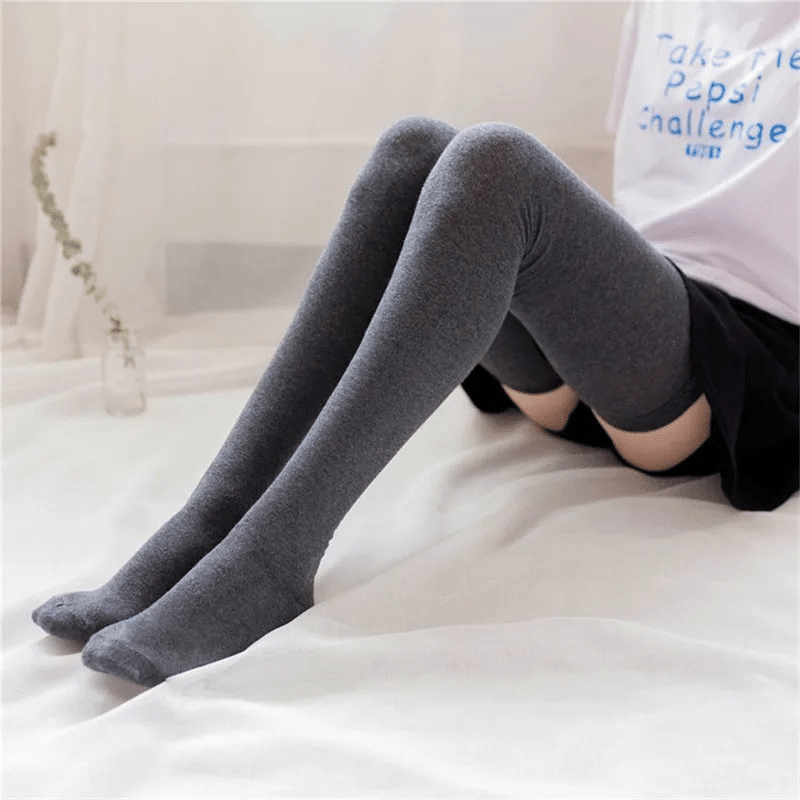 Thigh High Socks for 6+ ft Tall Femboys Extra Long