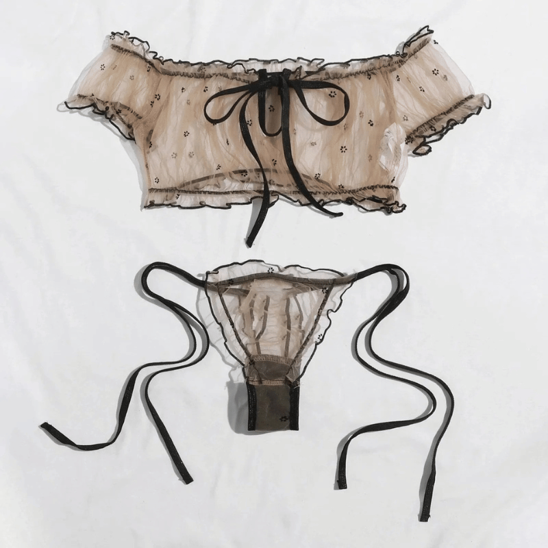 Femboy Bra and Panties