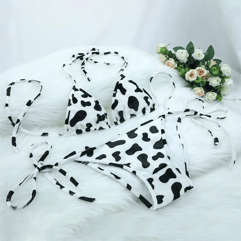 Femboy Cow Bikini | Feminizing World